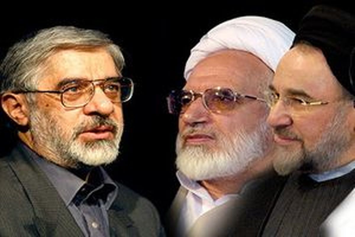 کروبی خطاکرد، اما میرحسین و خاتمی خیانت!