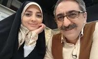 قاب خانوادگی مجری تلویزیون در هیئت