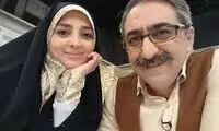 قاب خانوادگی مجری تلویزیون در هیئت