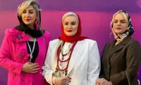 شباهت جالب چهره و خنده خواهر نعیمه نظام‌دوست به او
