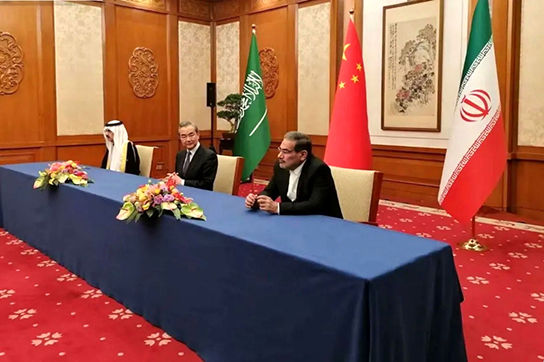 از سر گیری روابط ایران و عربستان با ابتکار چین 