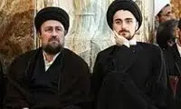 اشک‌های سیدحسن خمینی در سوگ رهبر انقلاب