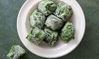 اسفناج یخ‌زده؛ یک میانبر سالم برای روزهای شلوغ