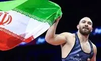 سومین طلای کشتی آزاد بر سینه زارع چسبید