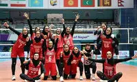 دختران والیبال ایران قهرمان "کاوا" شدند