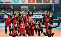 دختران والیبال ایران قهرمان "کاوا" شدند