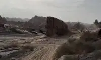 تردد در جاده بمباران شده بندرعباس، از سر گرفته شد