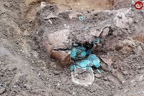کوزه‌ای با 7 هزار سکه باستانی از دل یک زمین کشاورزی بیرون آمد