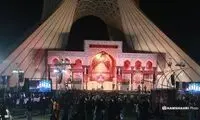 جشن خوشامدگویی برای بازیکنان اسپانیا در میدان آزادی!