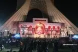 جشن خوشامدگویی برای بازیکنان اسپانیا در میدان آزادی!