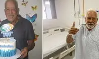 تصاویری غیرقابل باور از پیرترین مرد جهان 