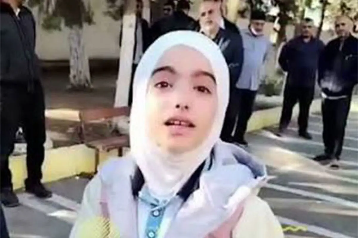اشک‌های دختری که مجبورش کردند بی‌حجاب باشد