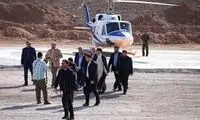 تصویر جدید از محل سقوط بالگرد رئیسی