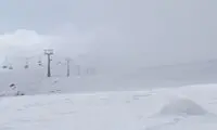 تصاویری از یک روستا که در برف گم شد!