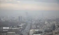 وضعیت هوای تهران قرمز شد