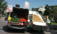 عکسی از اقدام عجیب یک میوه‌فروش در شیراز 