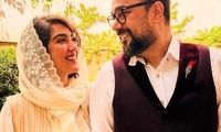 مونا کرمی از سفره عقد مجلل و زیبایش رونمایی کرد