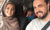 قاب خانوادگی مجری خوشتیپ تلویزیون 