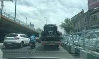 خودرو عجیبی که در خیابان‌های تهران رویت شد