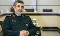 فرمانده نیروی هوافضای سپاه در راهپیمایی ۲۲ بهمن