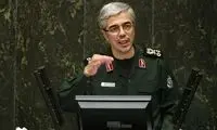 خط و نشان جدی سرلشکر باقری علیه متجاوزان به ایران