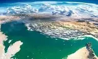 تصاویر رویایی خلیج فارس از دید اتاقک شیشه‌ای