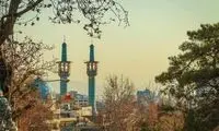 عکسی زیرخاکی از امامزاده صالح تهران