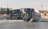 انفجار یک تانکر حامل سوخت در اصفهان 