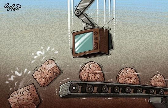 ببینید تلویزیون با مغز ما چه می‌کند!
