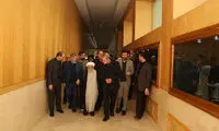 تصاویری از حضور آیت‌الله جنتی در مجلس