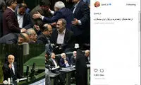 تشکر اینستاگرامی ظریف از نمایندگان ملت