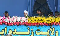 عکس: حسن روحانی در مراسم رژه روز ارتش