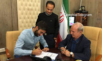 اولین عکس کاوه رضایی با پیراهن استقلال