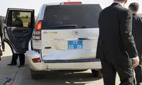 خودروی جان کری دچار سانحه شد +عکس