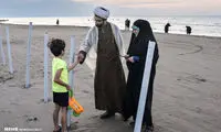 حضور متفاوتِ طلبه‌ها در سواحل گیلان