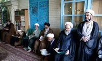 مراسم تشییع همسر حضرت آیت الله بهجت