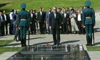 حواشی فیلمبرداری از لاریجانی در سفر به بلاروس