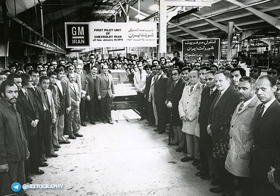 آغاز رسمی تولید شورولت در ایران