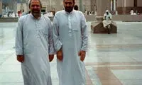 عکس: ظریف و صادق خرازی در مسجدالنبی