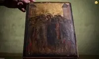 پیدا شدن شاهکاری هنری در آشپزخانه