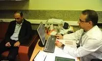 عکس؛ فرخ نژاد و بهداد در پايگاه انتقال خون
