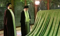 حضور رهبر انقلاب در حرم امام (ره)