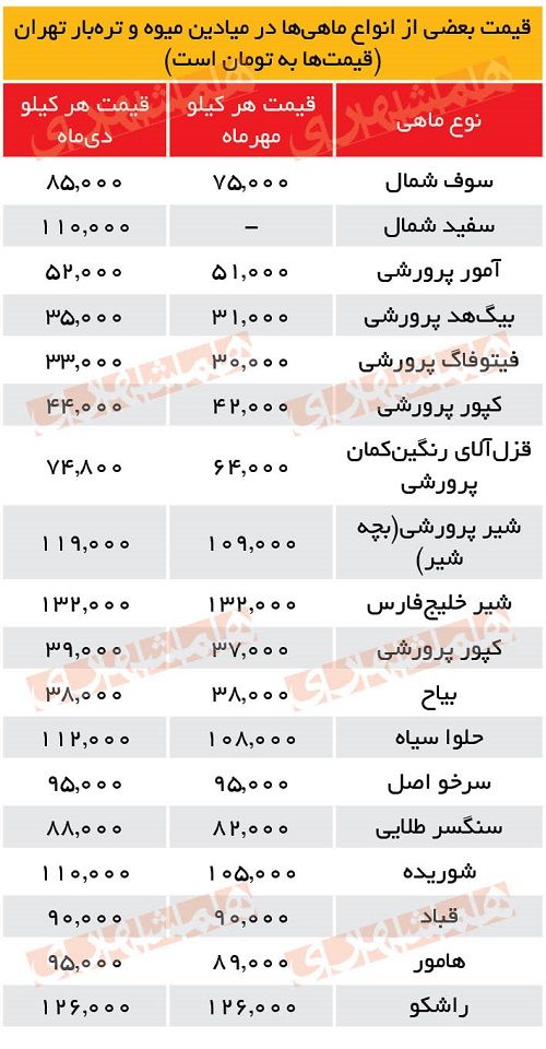 قیمت قزل‌آلا در میادین کاهش یافت؛ آخرین قیمت