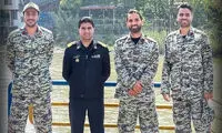 عکس «مرادمند» و «یزدانی» با لباس سربازی