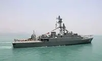 ناوچه ایرانی دنا در سواحل سریلانکا غرق شد