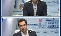 سانسور زن دوچرخه‌سوار در دکور برنامه‌ی شبکه سه