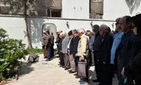 تشییع پیکر هنرمندی که در تنهایی رفت