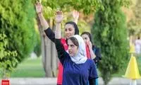 تصاویری خاص از تمرین دختران والیبالیست