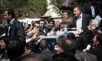 گزارش تصویری: سفر احمدی نژاد به تبریز