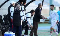 عکس: حاجی مایلی روی نیمکت تیم ملی